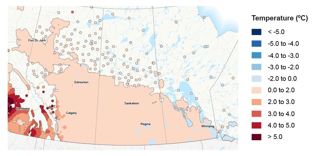 Map: Rain in August resulted in pre-harvest sprouting in some regions.